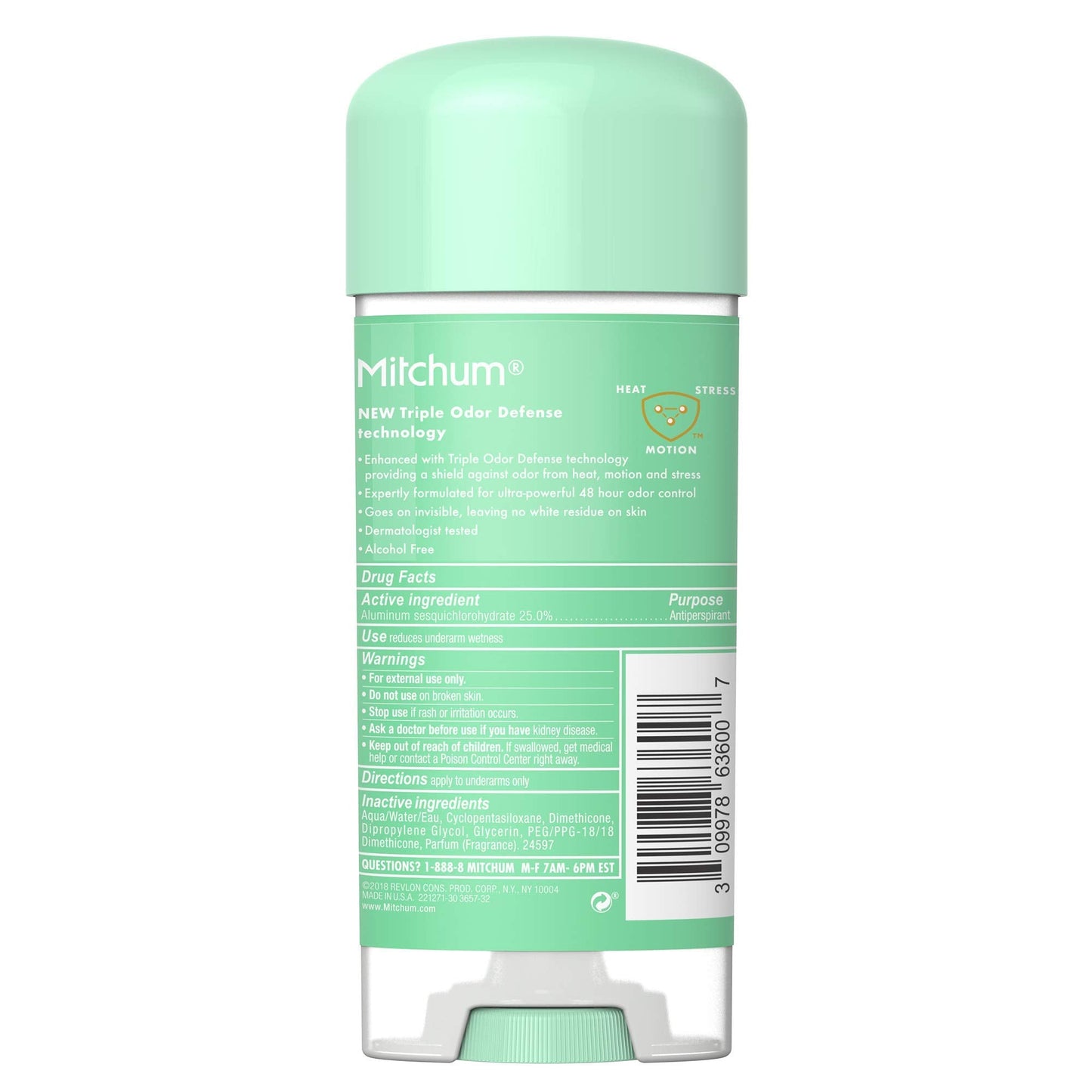 Mitchum For Women Anti-Perspirant Deodorant Clear Gel Powder Fresh 3.40 oz (Pack of 2) Beauty and Personal Care Mitchum