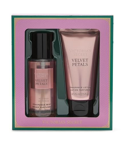 Victoria's Secret Velvet Petals 2 Piece Mini Mist & Lotion Gift Set Beauty & Personal Care Victoria's Secret