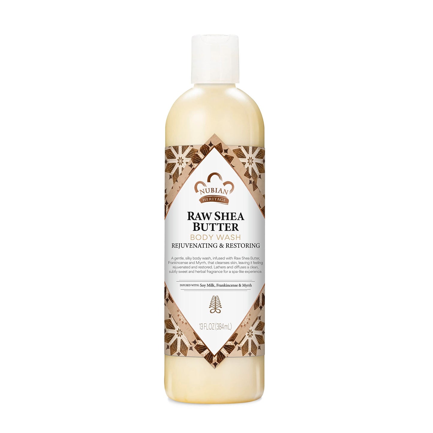 Nubian Heritage Body Wash Raw Shea Butter for Dry Skin Paraben Free Body Wash, 13 oz Beauty & Personal Care Nubian Heritage