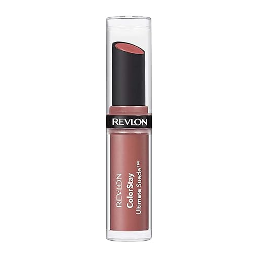 REVLON Lipstick, ColorStay Ultimate Suede Lipstick, High Impact Lip color with Moisturizing Creamy Formula, Infused with Vitamin E, 055 Iconic, 0.09 Beauty & Personal Care REVLON