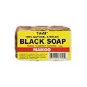 Taha African Black Soap Bar, Organic & 100% Natural, Soothing & Moisturizing, Healthy Cleansing - Great for Blemishes, Acne, Dry Scalp, and More Beauty & Personal Care Taha