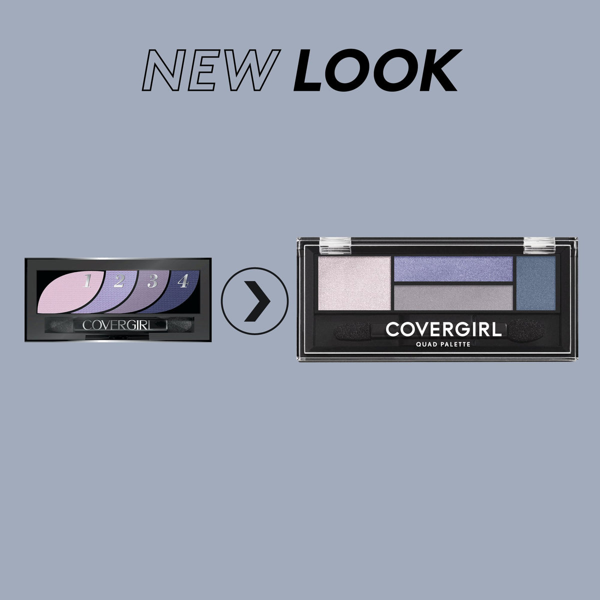 COVERGIRL Eye Shadow Quads Va-Va Violets 710, .06 oz (packaging may vary)