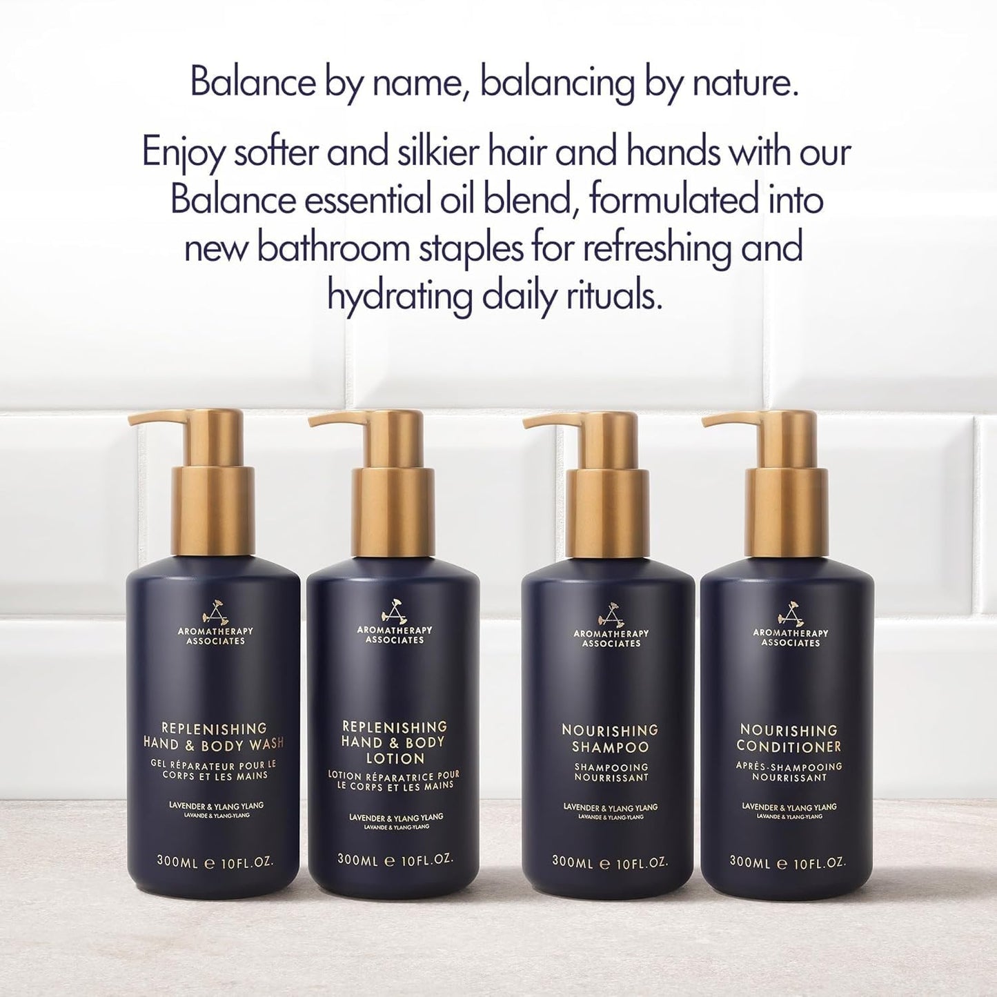 Aromatherapy Associates Balance Replenishing Conditioner, Hydrating Vegan Conditioner for Women and Men with Lavender & Ylang Ylang, Daily Hair Care Beauty & Personal Care Aromatherapy Associates