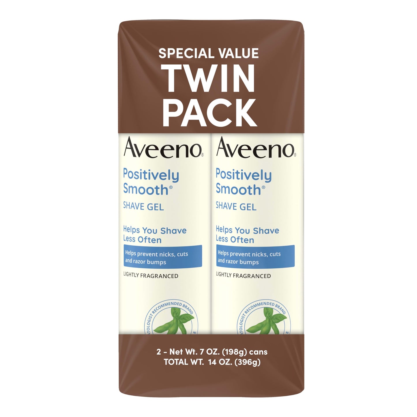 Aveeno Positively Smooth Moisturizing Shave Gel with Soy, Aloe & Vitamin E helps Prevent Nicks, Cuts & Razor Bumps, Creamy Shave Gel for a Close Beauty and Personal Care Aveeno Default Title
