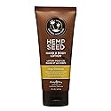 Hemp Seed Hand & Body Lotion, Nag Champa Scent - 7 Fl Oz - Soothe Dry Skin - Argan Oil, Hemp Seed Oil - Light, Non-Greasy Formula - Vegan & Cruelty Beauty & Personal Care Earthly Body