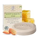 Madina Honey & Almond Soap Bar - Moisturizing, Nourishing, Sweet Almond Oil, Honey, Cocoa Butter, Aloe Vera, 100% Vegetable-Based, Halal Certified, 6 Beauty & Personal Care Madina