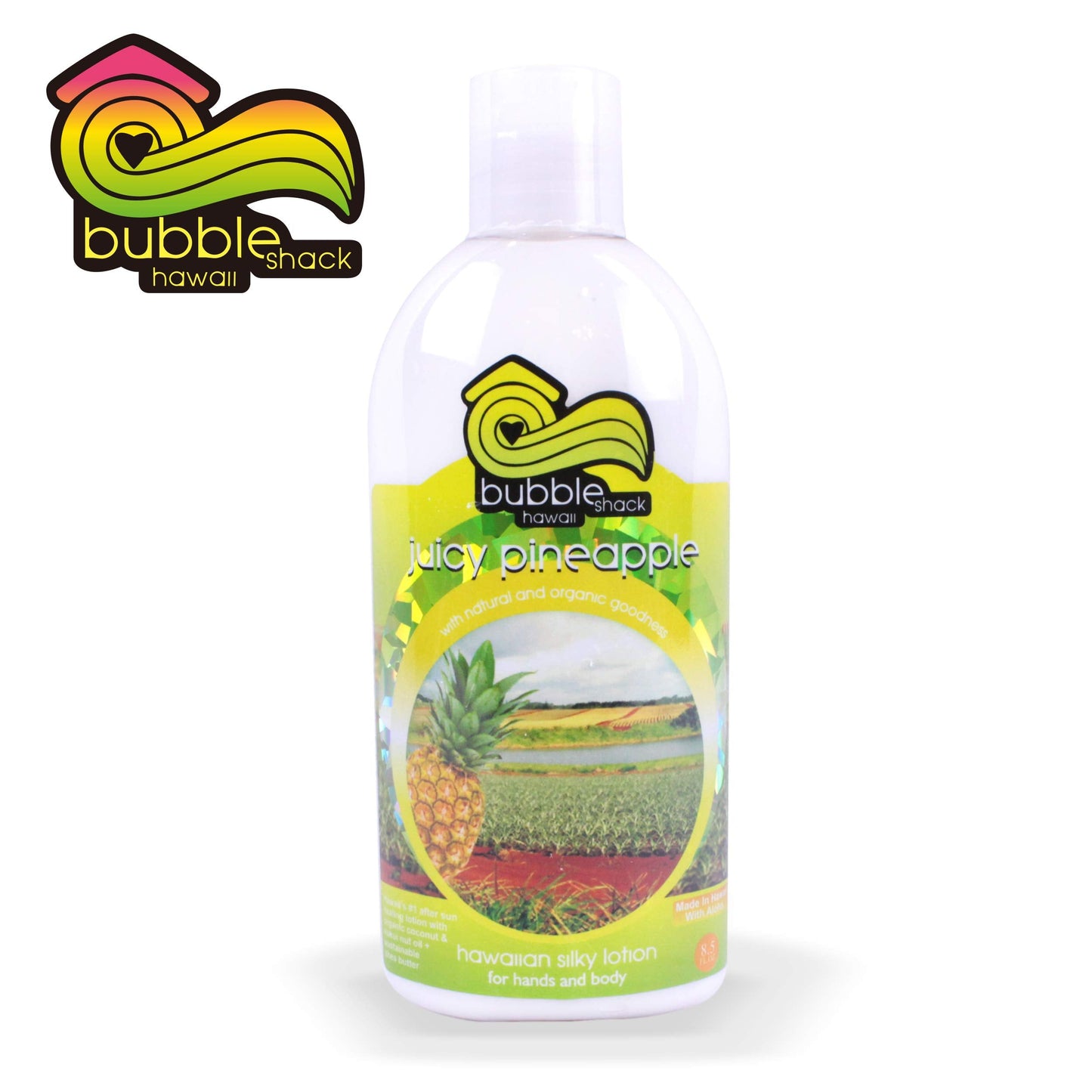Bubble Shack Juicy Pineapple Body Lotion, 8oz Beauty & Personal Care Bubble Shack Hawaii