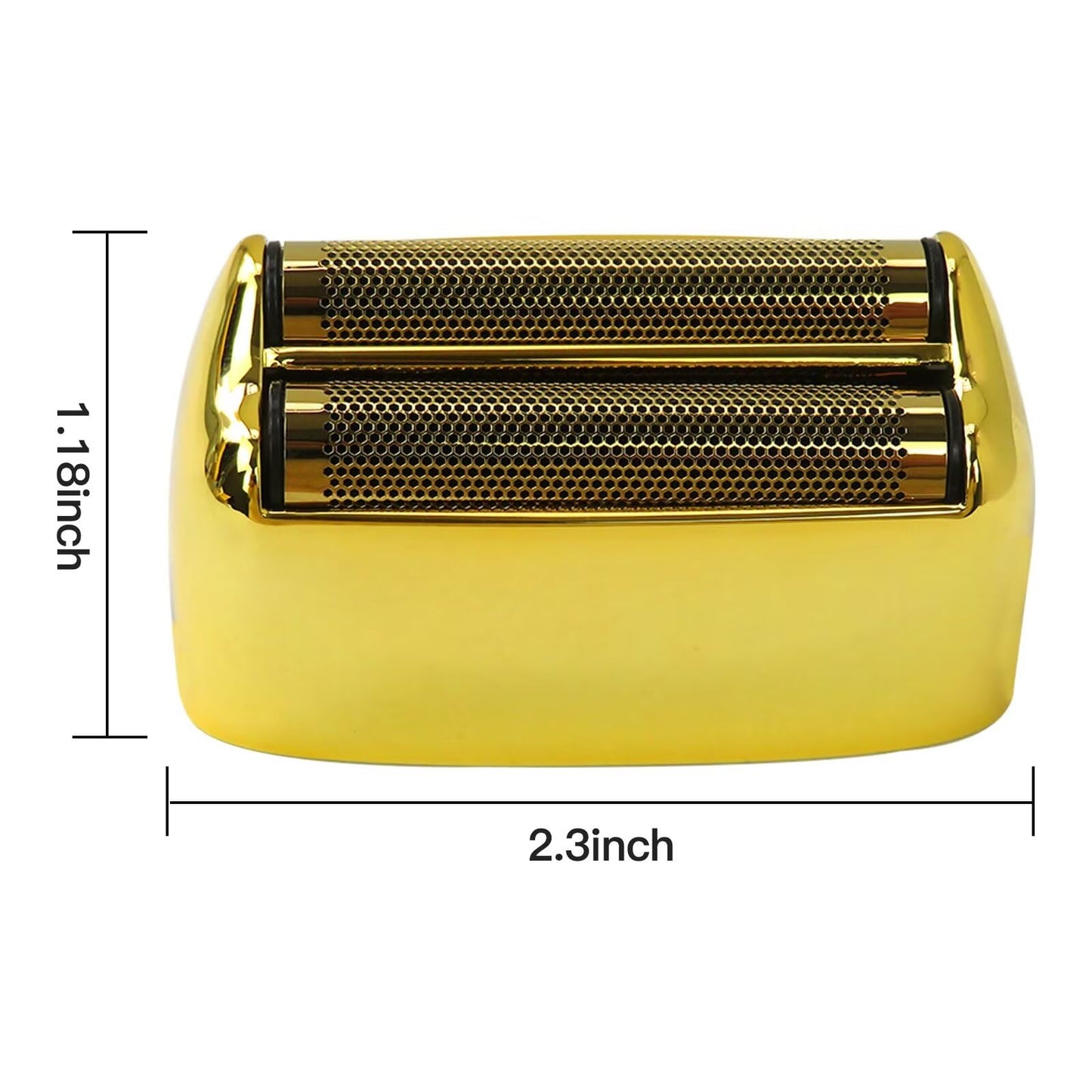 SUNJCO New 2-pack Replacement Foil and Cutters for Ba-Byliss PRO Double Foil Shaver, Replacement Foil for Ba-Byliss PRO FXFS2 Shaver, (Gold) Beauty and Personal Care SUNJCO