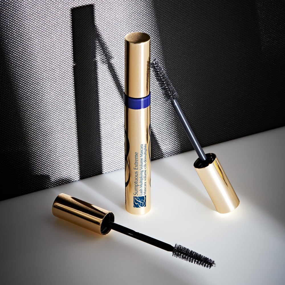Estée Lauder Sumptuous Extreme Lash Multiplying Volume and Length Mascara | 01 Extreme Black, Travel Size, 0.09 Fl Oz Beauty & Personal Care Estée Lauder