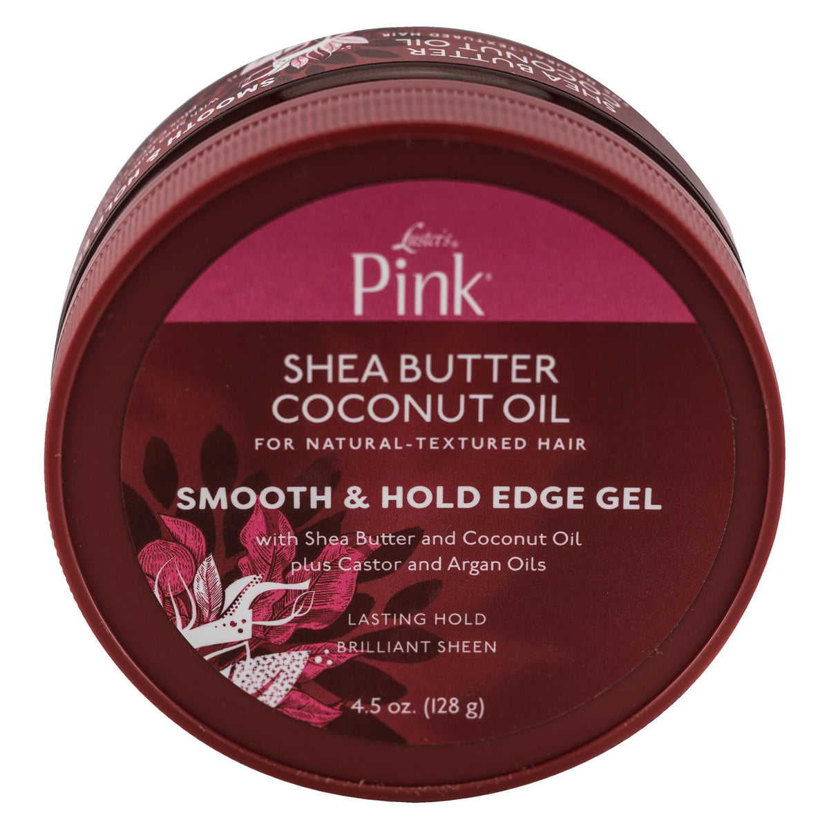 Luster's Pink Shea Butter Coconut Oil Smooth & Hold Edge Gel 4.5oz Beauty & Personal Care Luster's