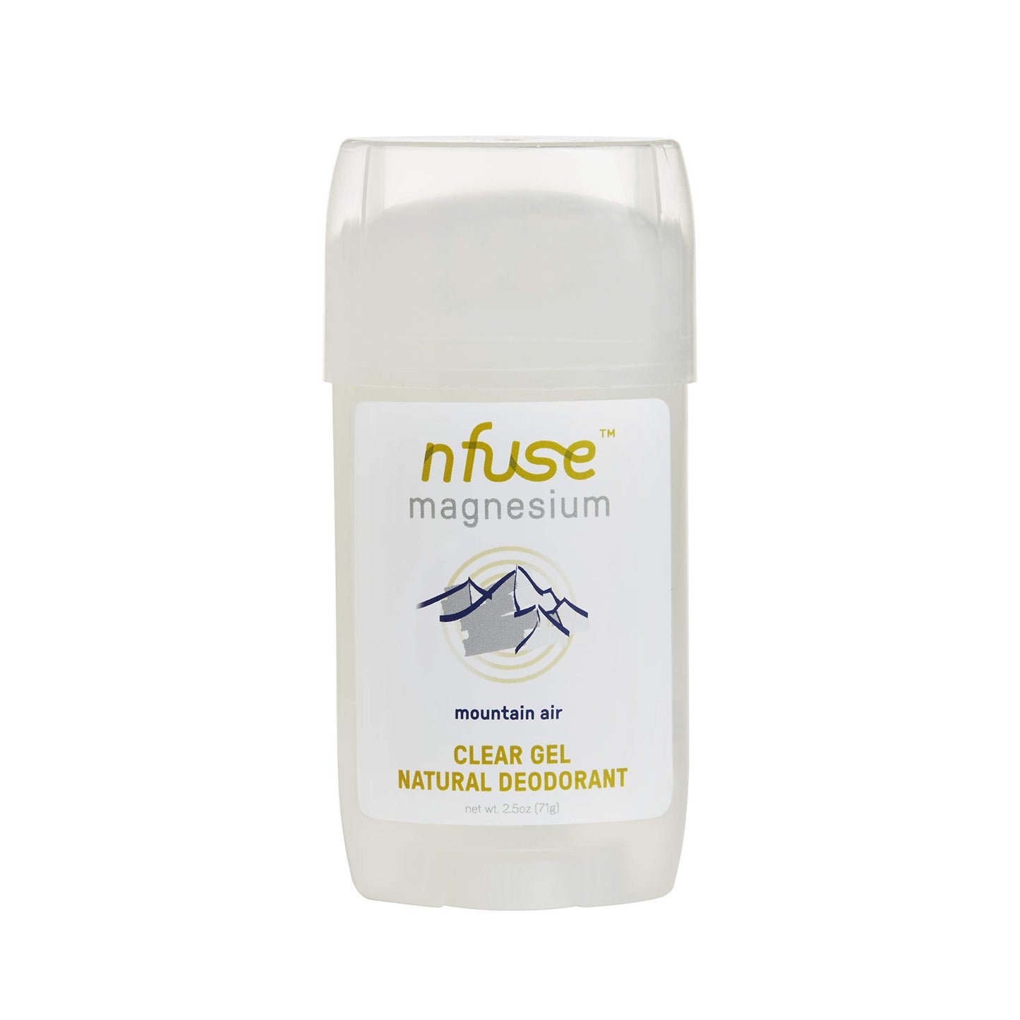 nfuse Natural Topical Magnesium Gel Deodorant, Long-Lasting Natural Odor Protection with USP-Grade Magnesium Chloride, Aluminum-Free, Paraben-Free Beauty and Personal Care nfuse