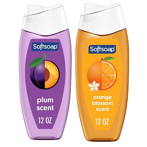 Softsoap Limited Edition Summer Scented Moisturizing Body Wash, Plum and Orange Blossom, 12 oz Each, 2 Pack Beauty & Personal Care Softsoap