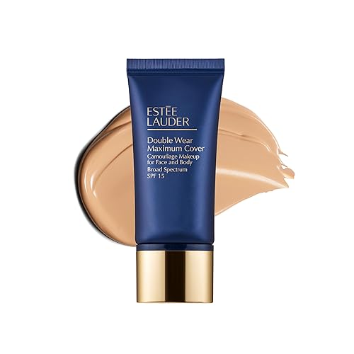 Estée Lauder Double Wear 24-Hour Maximum Cover Camouflage Foundation for Face and Body SPF 15 | Full Coverage | Tattoo Cover Up Makeup Waterproof, 1.0 Beauty & Personal Care Estée Lauder