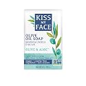 Kiss My Face Naked Pure Olive Oil Soap, Moisturizing Bar Soap, 8 oz Bars, (pack of 8) Beauty & Personal Care Kiss My Face
