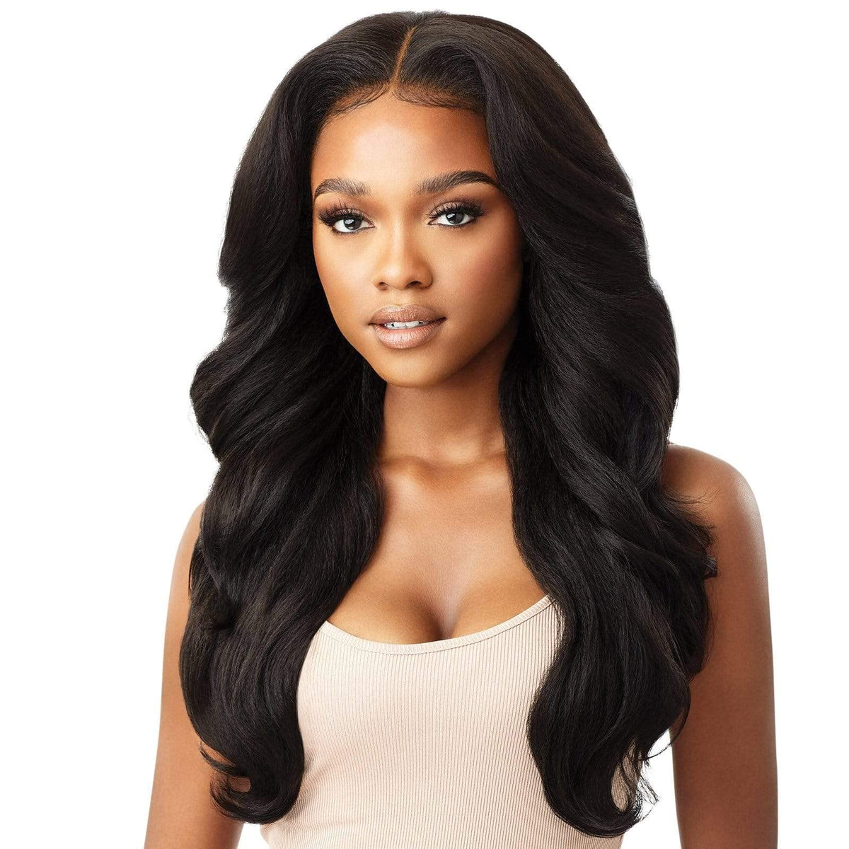 Outre Perfect Hair Line Synthetic 13x6 Faux Scalp Lace Front Wig - JULIANNE 24 (DRGIBRN)