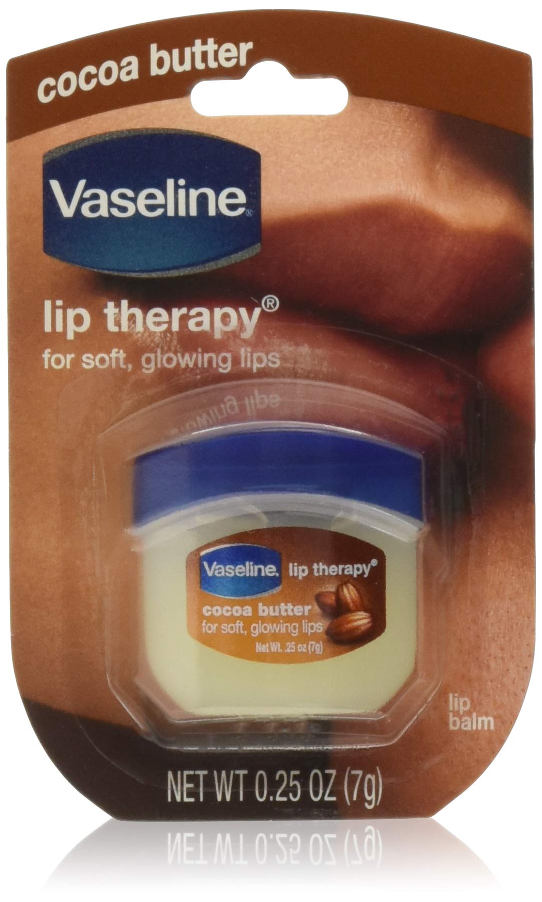 Vaseline Lip Therapy Cocoa Butter, .25 oz (Pack of 10) Beauty and Personal Care Vaseline