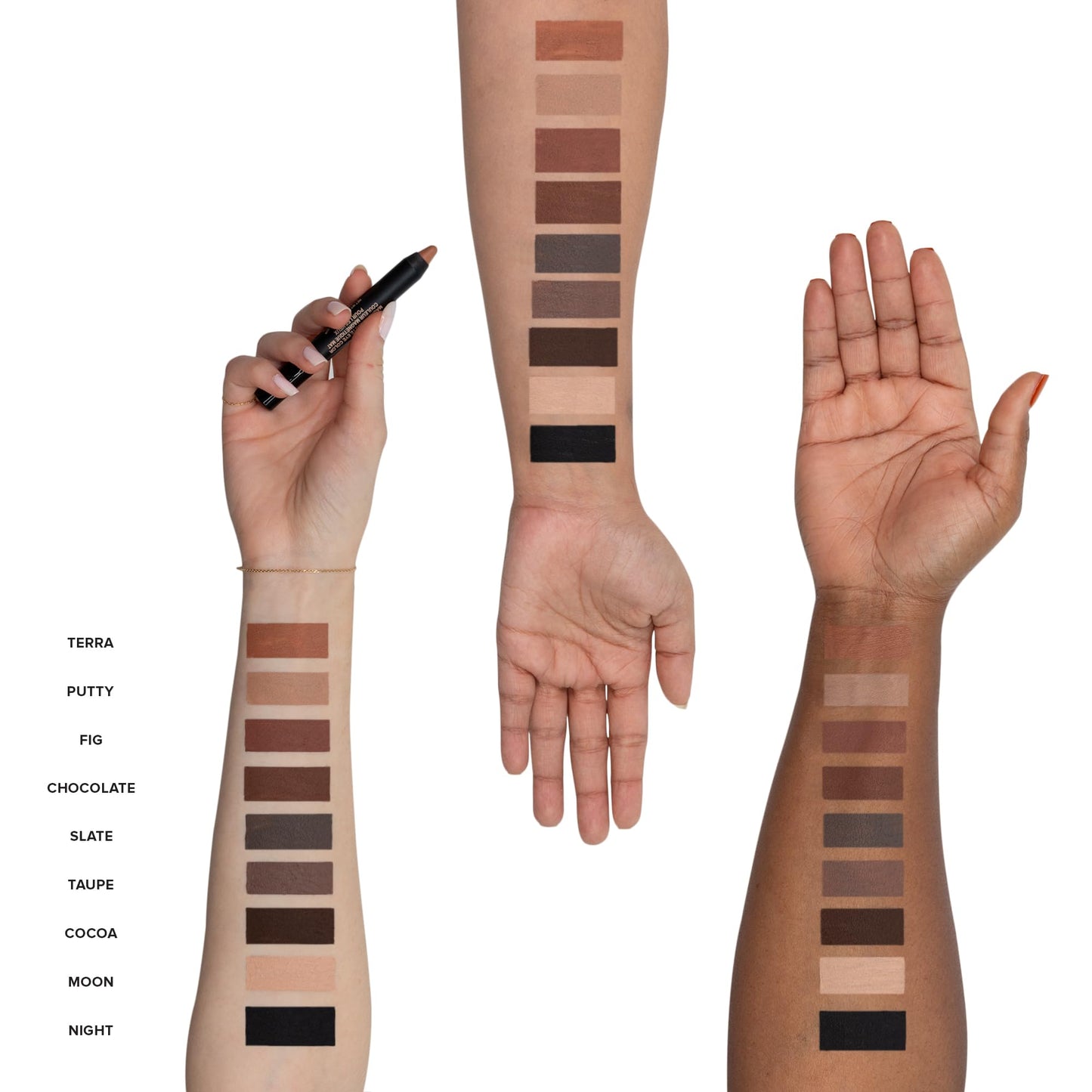 Nudestix Magnetic Matte Eye Color - 3-in-1 Long-Wear Cream Eyeshadow Pencil, Eyeliner & Primer | Waterproof, Budge-Proof Matte Finish | Vegan… Beauty & Personal Care Nudestix