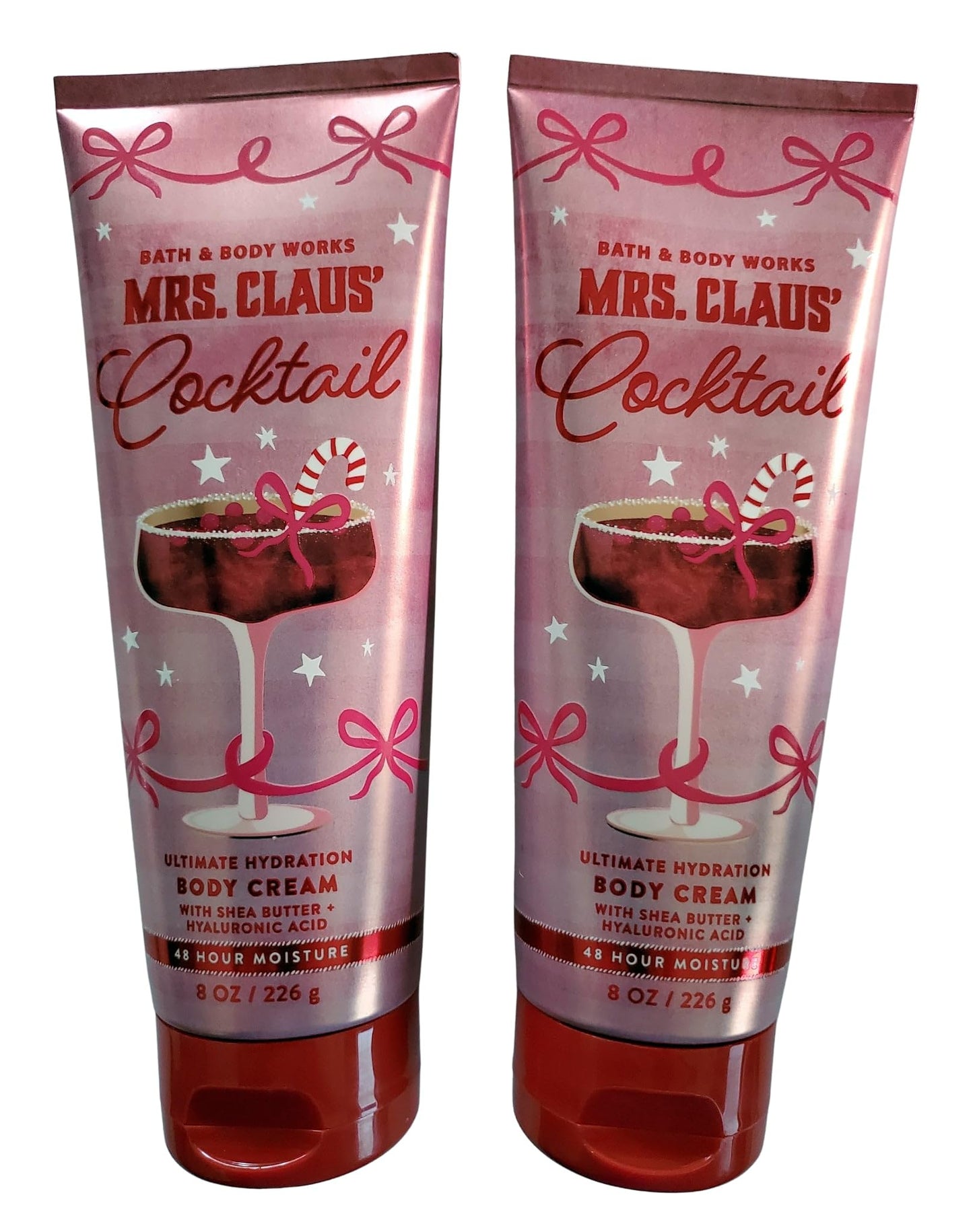 Bath & Body Works Women's Mrs Claus Ultimate Hydration Body Cream 8 Ounces Pack of 2 Beauty & Personal Care Bath & Body Works