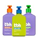 TBH Kids & Teen Hair and Body Care Set - Shampoo, Conditioner & Body Wash with Natural Ingredients - Sulfate & Paraben Free - Gentle for All Hair Beauty & Personal Care TBH