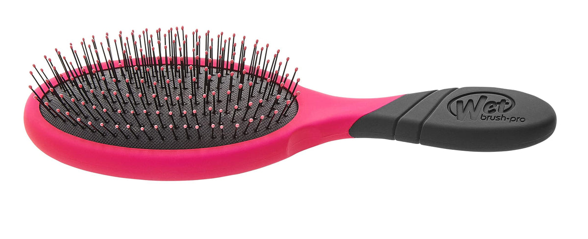 Wet Brush Pro Detangler Hair Brush - Pink | IntelliFlex & HeatFlex Bristles | Pain-Free Styling for Wet or Dry Hair | Safe for Blow Drying | For All