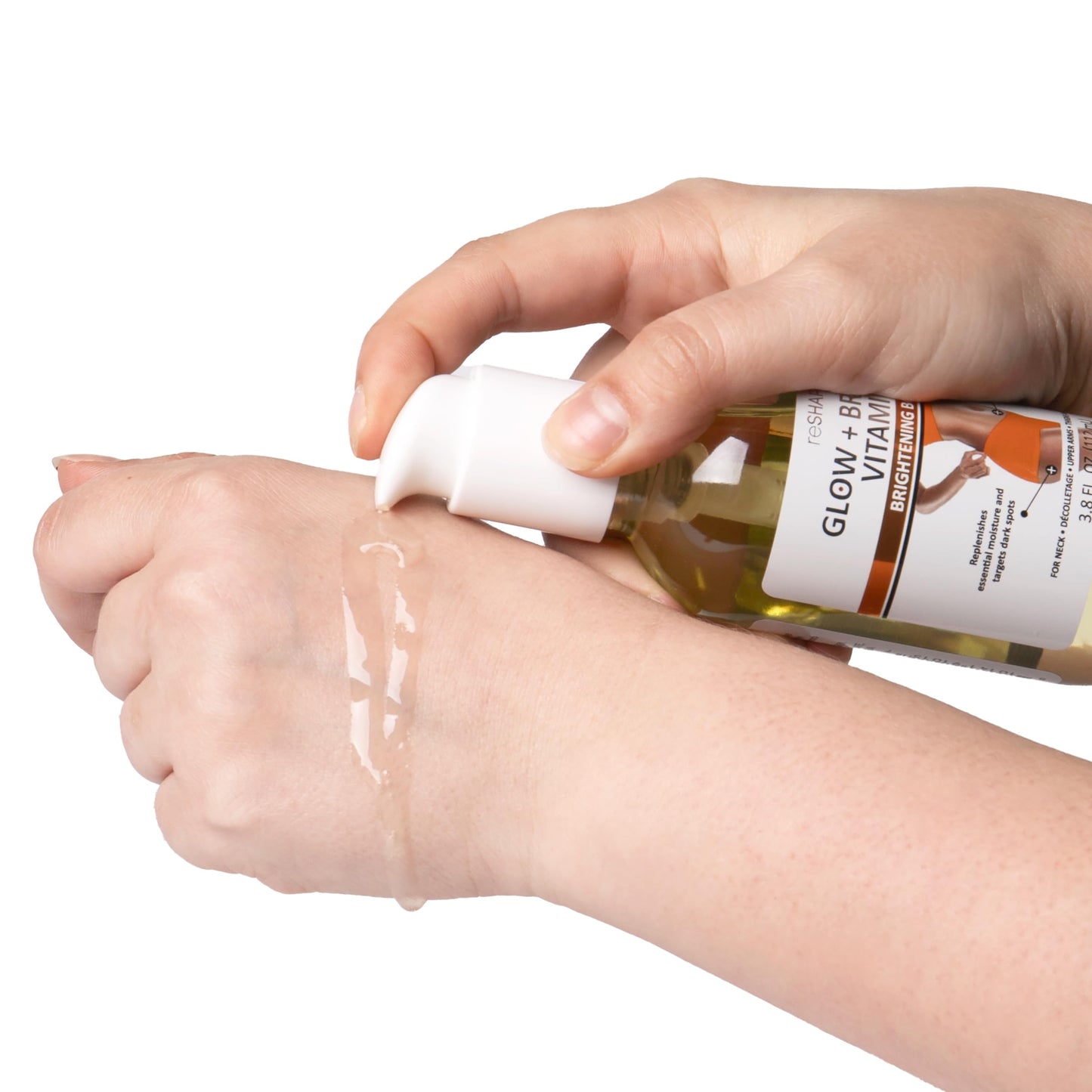 Reshape+ Vitamin C Body Oil Skin Care Moisturizer W/Vitamin E & Turmeric - Nourishing, Brightening, & Hydrating Body Oil To Improve Look Of Dark Beauty & Personal Care Reshape+