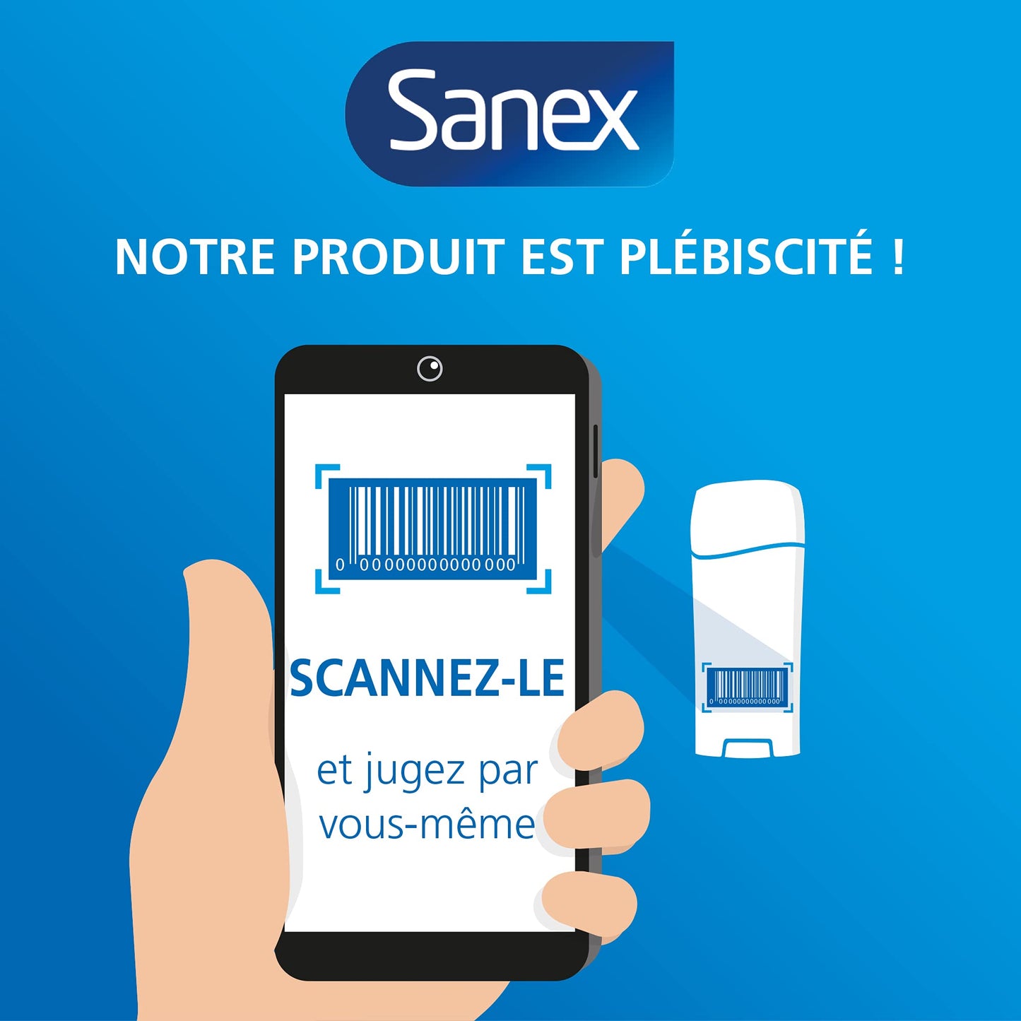 Sanex Deo Invisible Dry Stick by Sanex Beauty and Personal Care Sanex