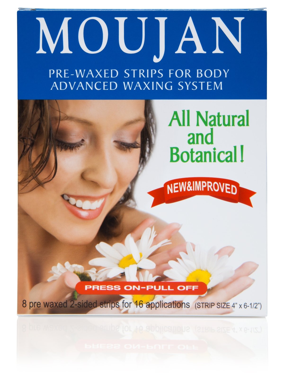 Moujan Pre-Waxed Strips for Body 8 ea Beauty & Personal Care Moujan