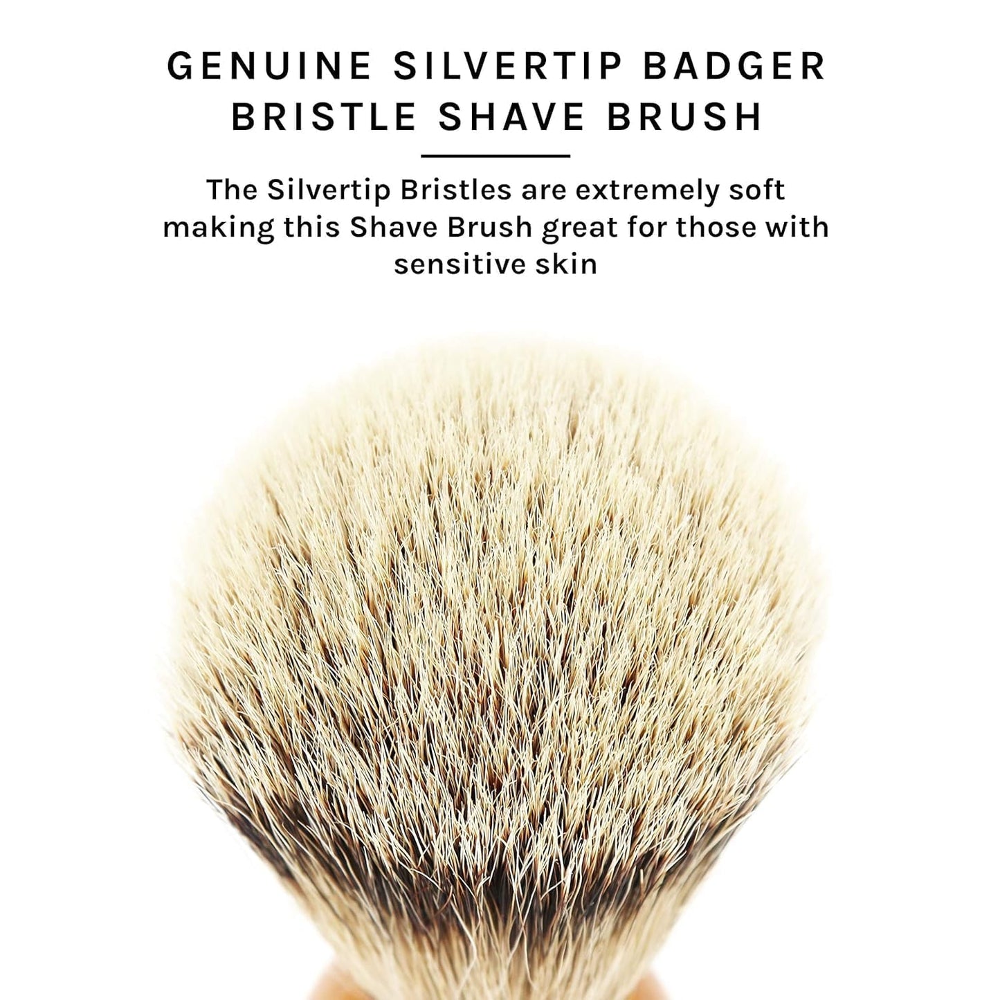Parker 100% Silvertip Badger Shaving Brush - Olivewood Handle, Long?Loft 22 mm Knot with Resin Stand - Super Soft Bristles for a Rich Lather for all Beauty and Personal Care Parker Safety Razor