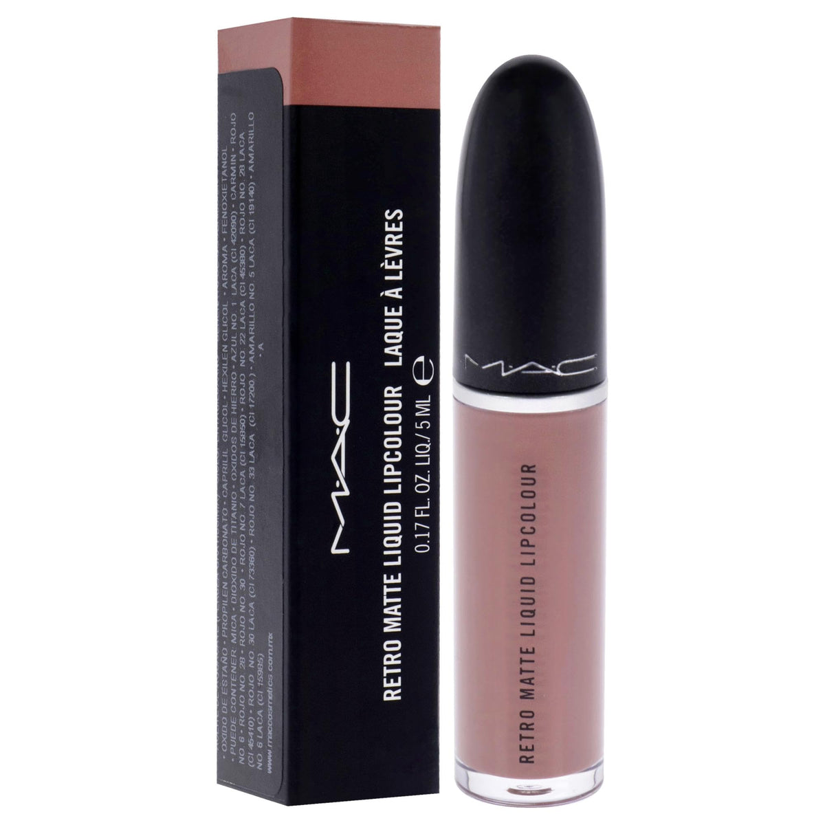 Retro Matte Liquid Lipcolor - 121 Burnt Spice by MAC for Women - 0.17 oz Lipstick