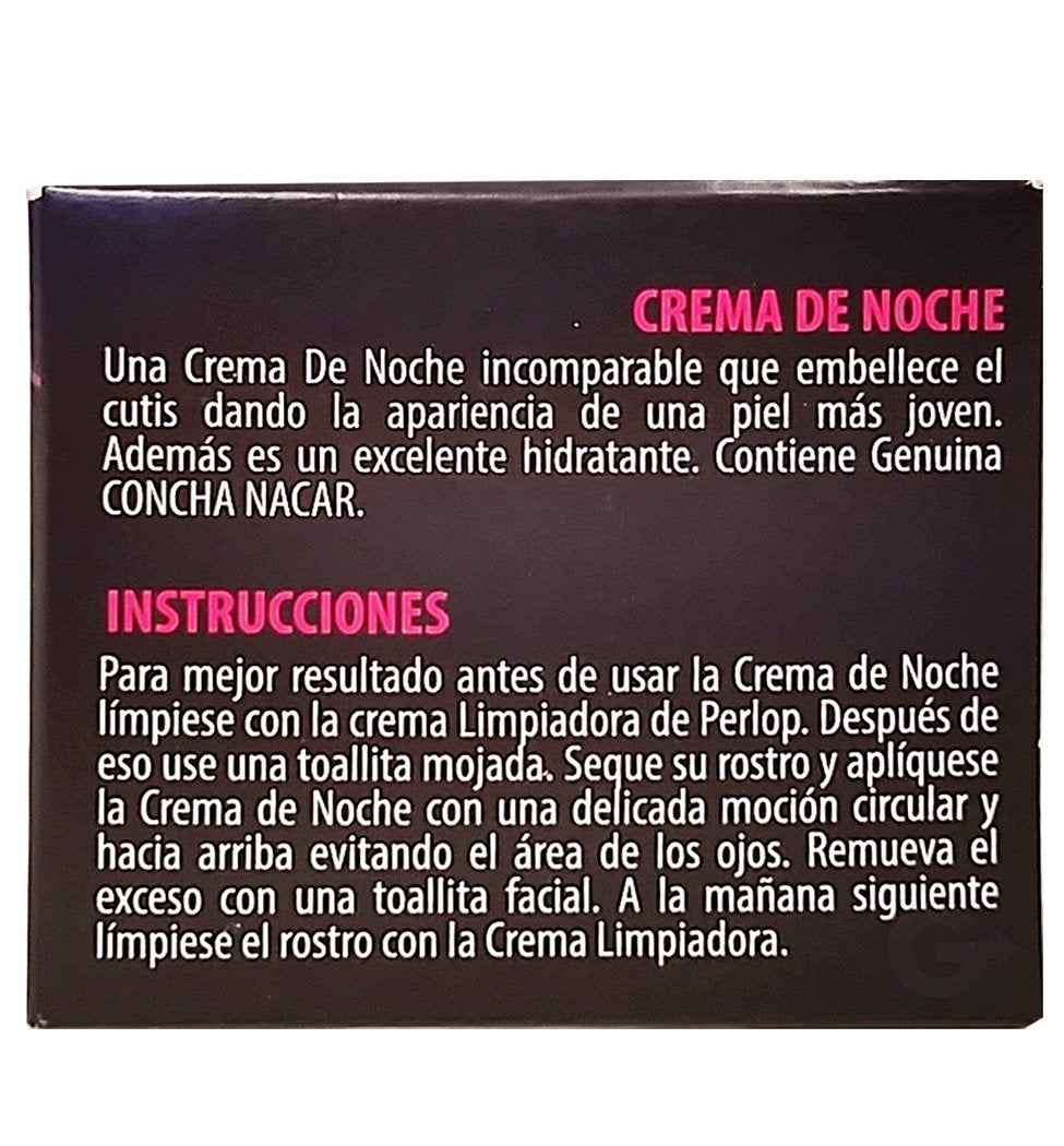 Concha Nacar De Perlop Night Repair Cream, 2 Ounce Beauty & Personal Care Perlop Cosmetics