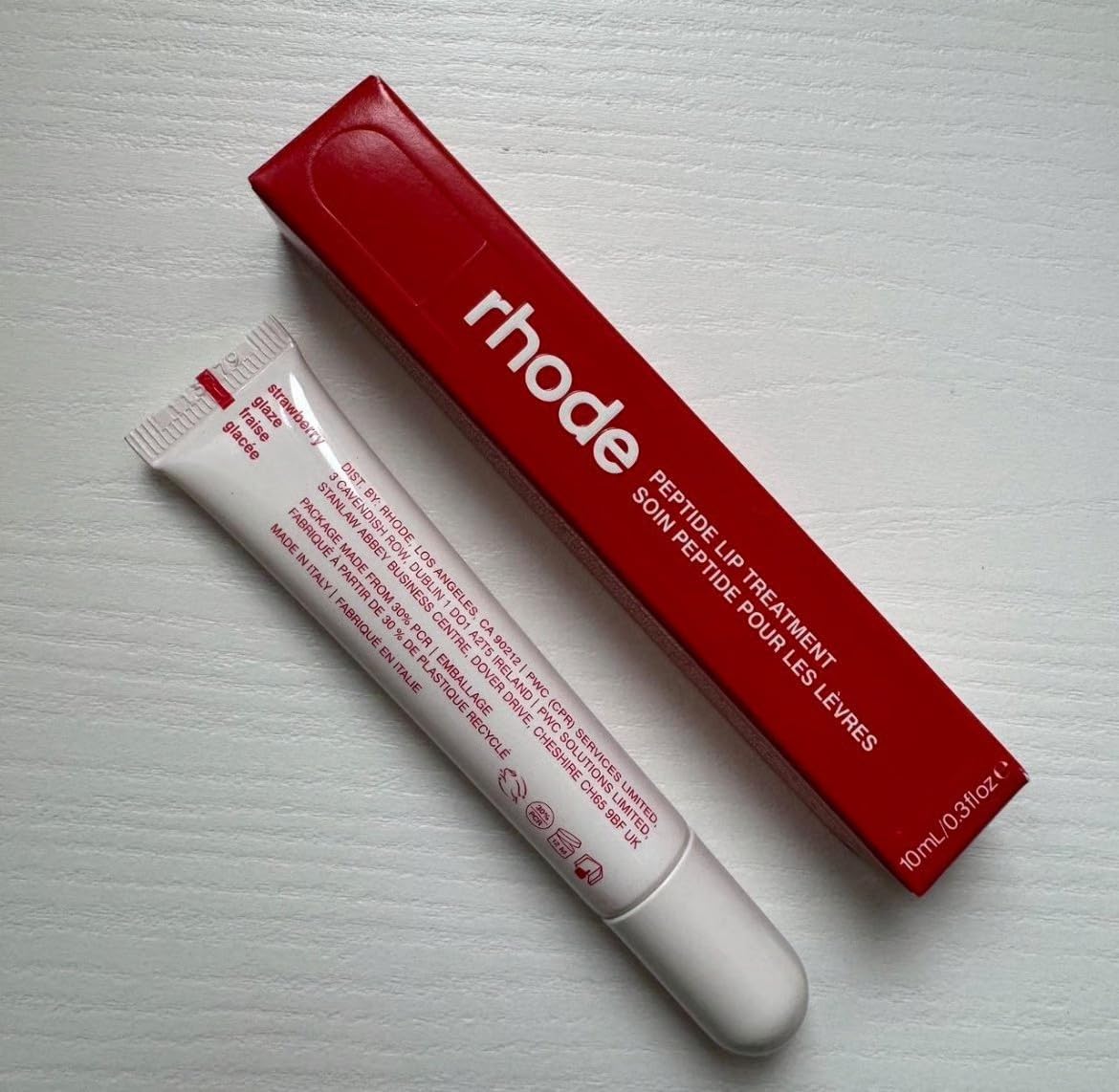 Rhode Lip Treatment 10ml / 0.3 fl oz Strawberry. Beauty and Personal Care Rhode
