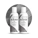 Adore Semi Permanent Hair Color (150 Platinum) (2 Pack) | Vegan & Cruelty-Free Grey Hair Dye | No Ammonia, No Peroxide, No Alcohol | 4 Fl Oz Beauty & Personal Care Adore