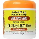 Jamaican Mango & Lime Love Your Locs Locking Firm Wax - Strong Hold Styling Wax for Locs, Twists & Braids - Strengthens, Conditions & Hydrates 6 oz Beauty & Personal Care Jamaican Mango & Lime
