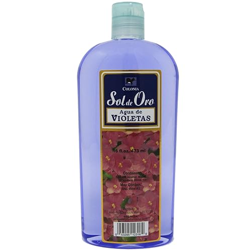 Sol de Oro Agua de Violetas 16oz Beauty & Personal Care SOL DE ORO