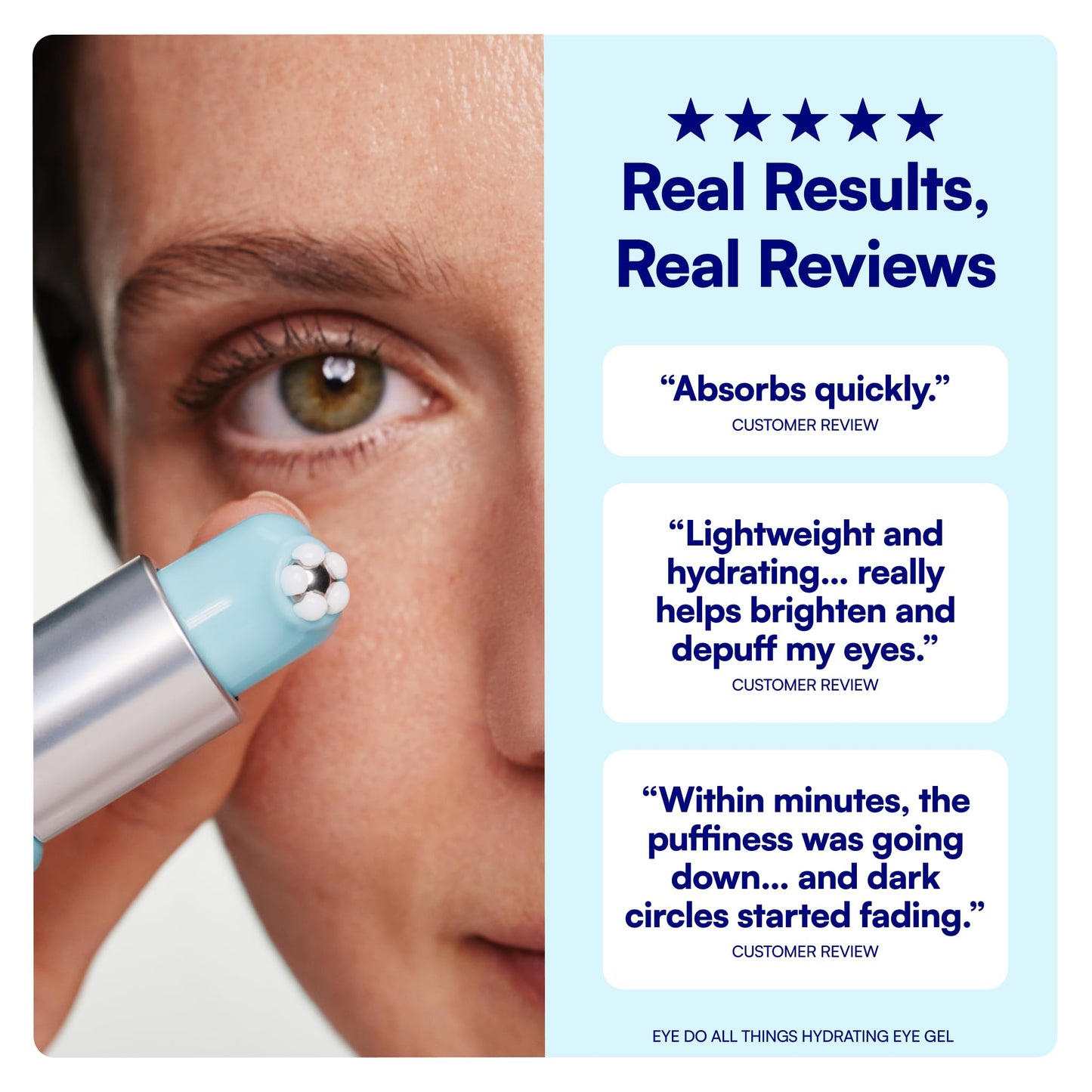 Bliss Eye Do All Things Hydrating Eye Gel Depuff & Brighten Straight-from-the-Spa Paraben Free, Cruelty Free 0.7 fl oz Beauty & Personal Care Bliss