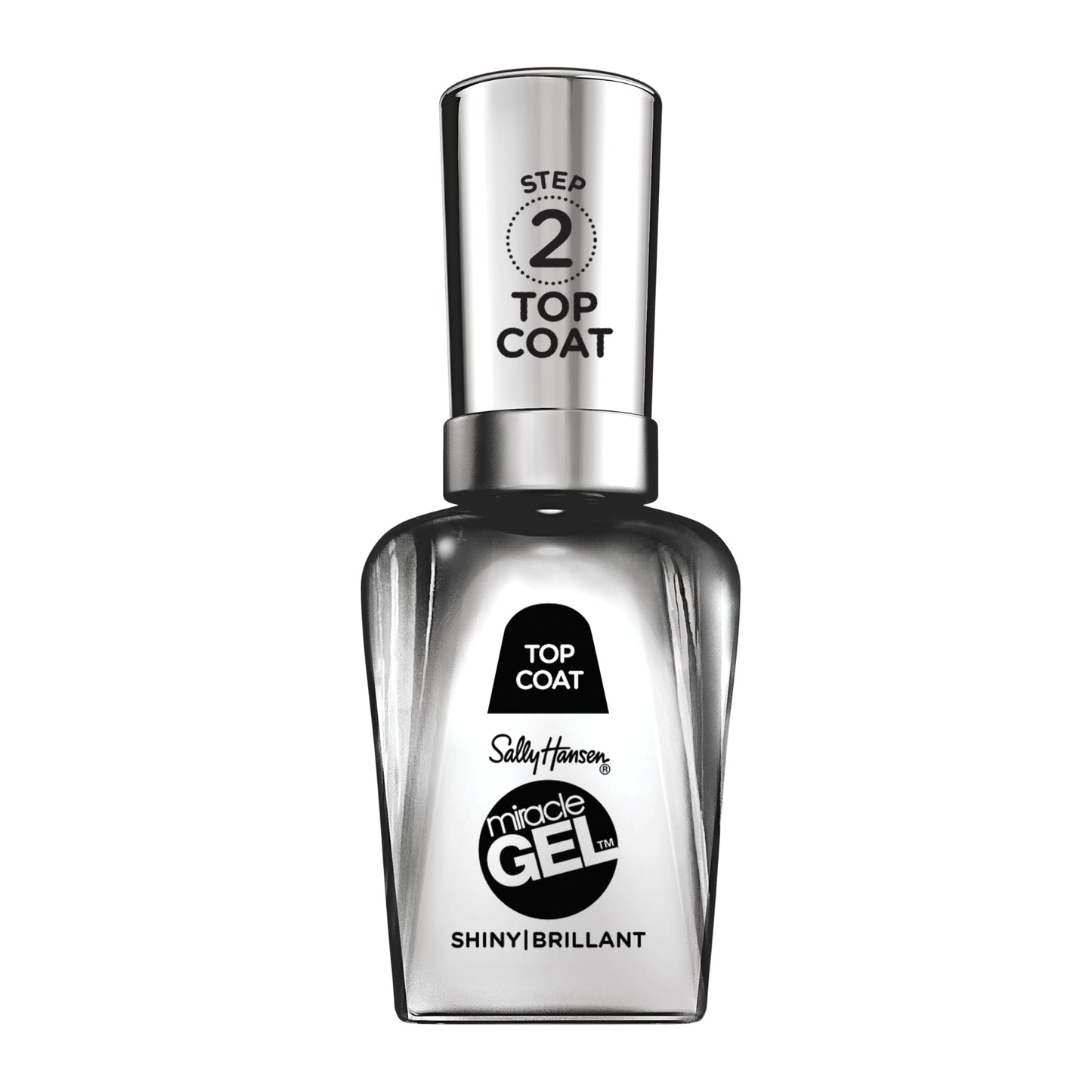 Sally Hansen Miracle Gel™, Shiny Top Coat, Long Lasting, Gel-Like Formula, No UV Lamp Needed, Clear Nail Polish Beauty & Personal Care Sally Hansen
