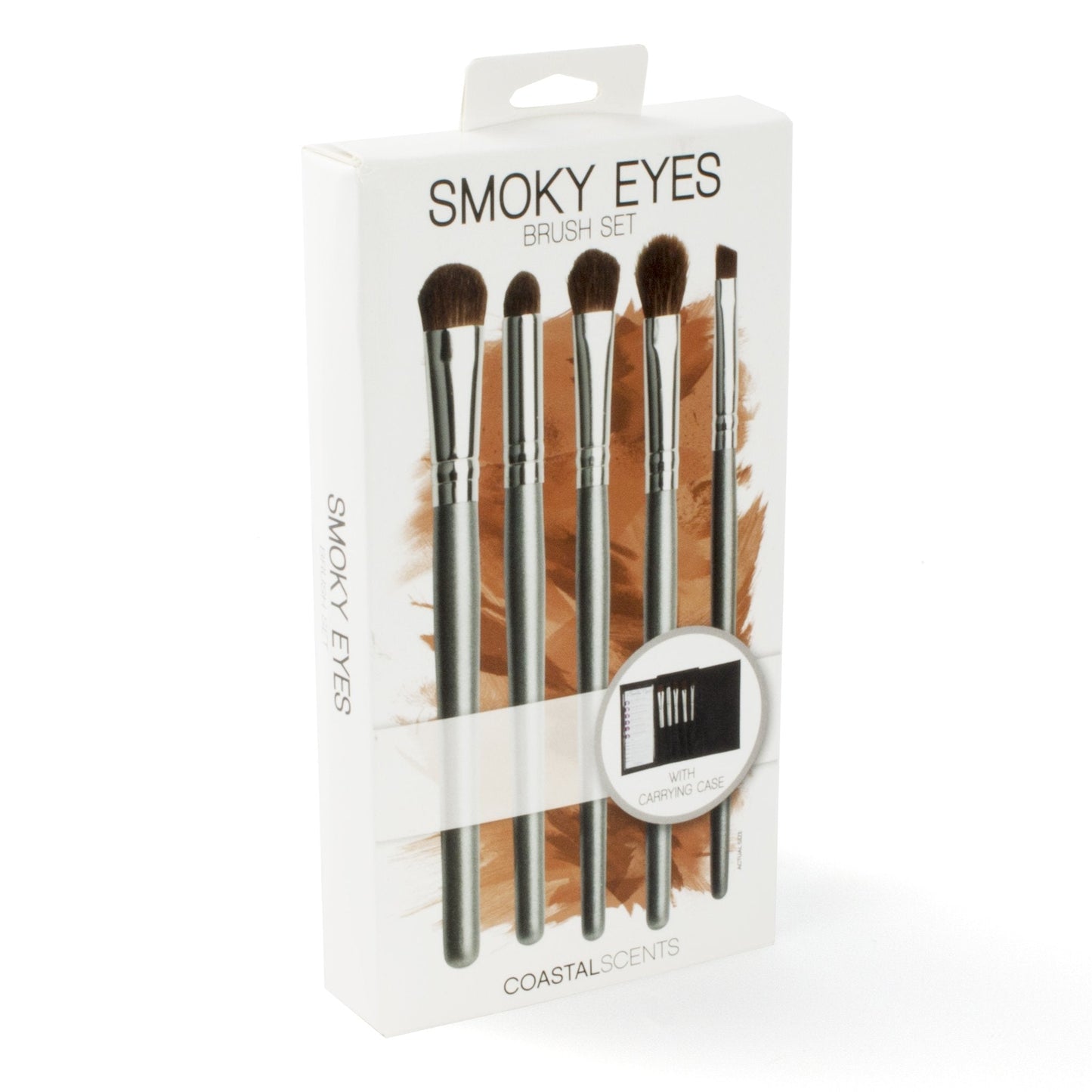 Coastal Scents Smoky Eyes Brush Set, 0.17-Inch, 2.82-Ounce Beauty & Personal Care Coastal Scents