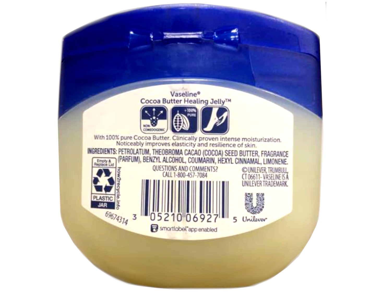 Vaseline Petroleum Jelly, Cocoa Butter, 7.5 Oz Beauty & Personal Care Vaseline