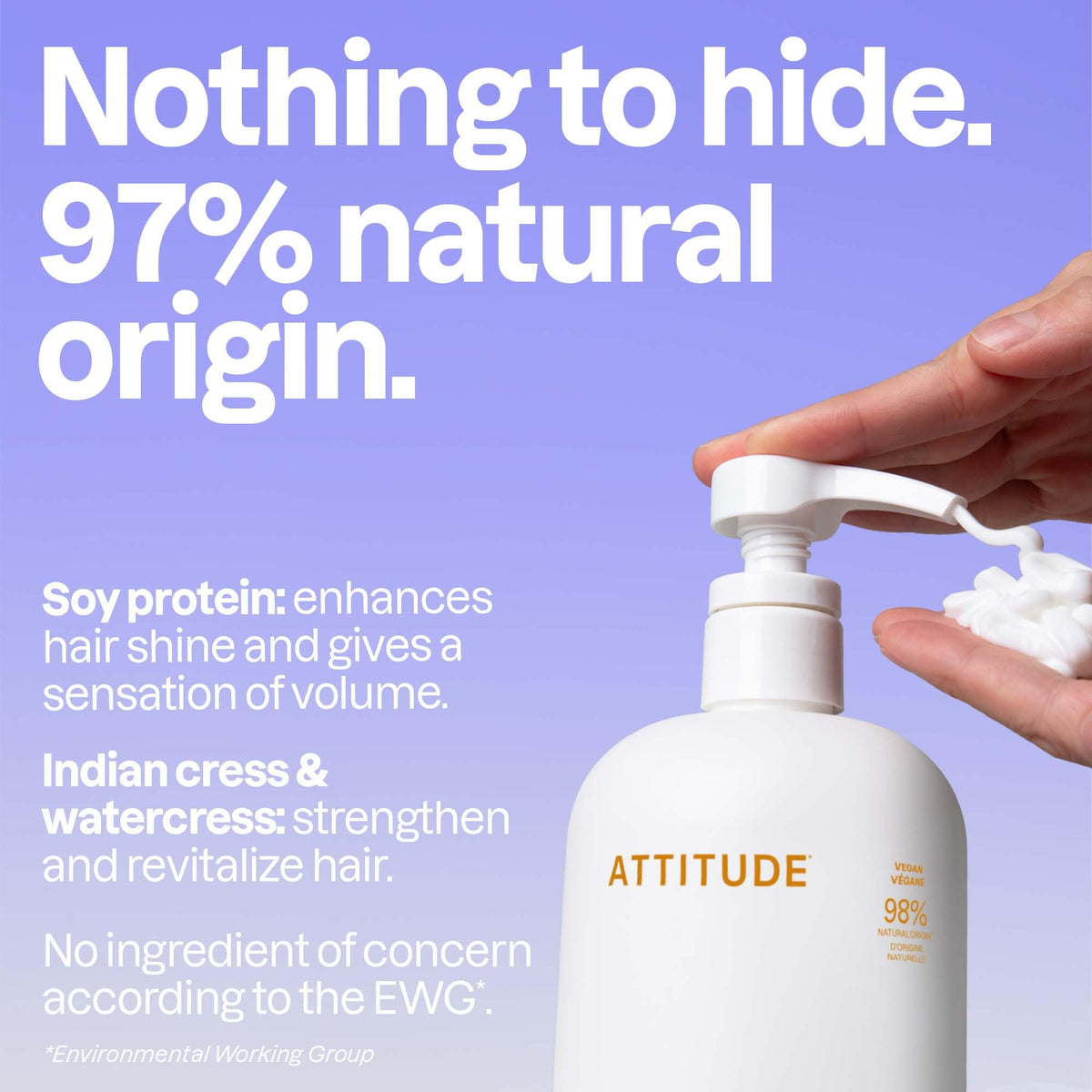 ATTITUDE Volumizing Hair Conditioner for Fine, Thin Hair, 32 Fl Oz