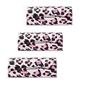 Tiger007 Lipstick Case with Mirror, 3 pcs Lipstick Case Holder with Leopard Pattern Style, Vintage Leopard Print Cloth Lipstick Box (Leopard pattern) Beauty & Personal Care Tiger007