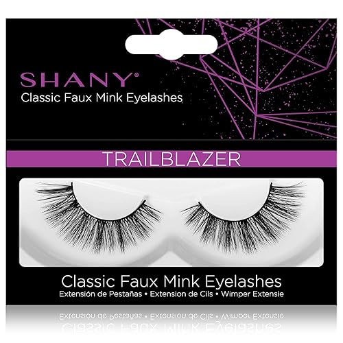 SHANY Classic Faux Mink Eyelashes - Durable Single Pair 3D Reusable Fluffy and Soft Strip Lash with Medium Volume - TRAILBLAZER Beauty & Personal Care SHANY