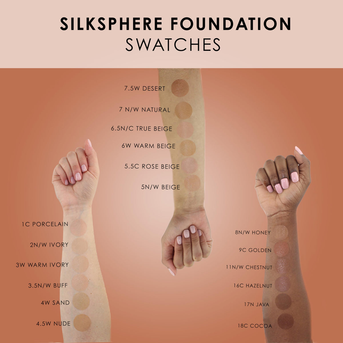 TEMPTU SilkSphere Airbrush Foundation: Long-Lasting Liquid Makeup, Medium to Full Coverage | 4-In-1 Formula Foundation, Primer, Concealer & Corrector Beauty & Personal Care TEMPTU