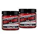 MANIC PANIC Classic Pillarbox Red Semi Permanent Hair Color - True Red Hair Dye for Women & Men That Lasts 4-6 Weeks - Vegan, Ammonia & Cruelty-Free Beauty & Personal Care MANIC PANIC