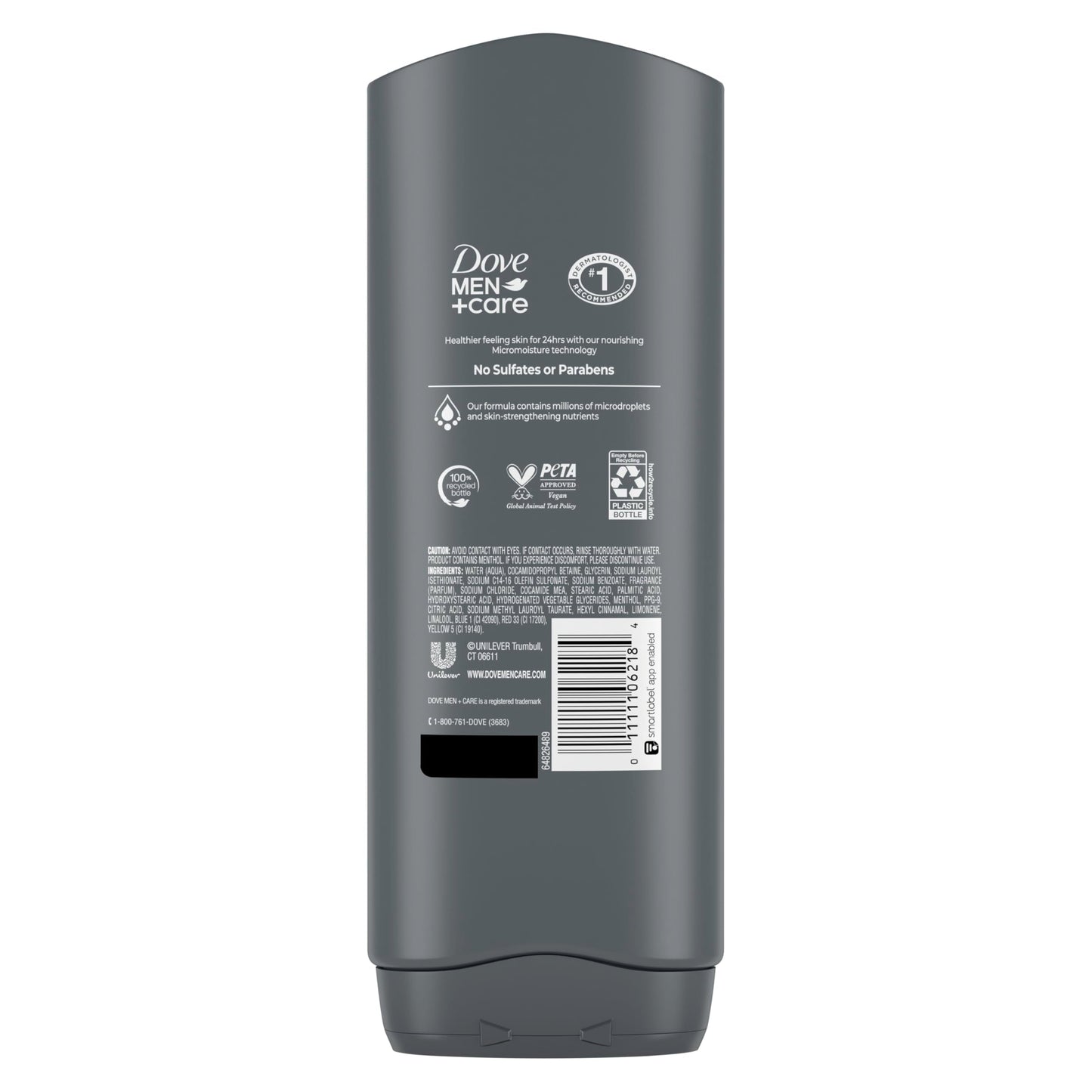 Dove Men+Care Body and Face Wash Refreshing Extra Fresh Body Wash for Men with 24-Hour Nourishing Micromoisture Technology 18 oz Beauty & Personal Care DOVE MEN + CARE