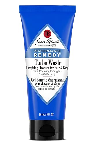Jack Black Turbo Wash Energizing Cleanser for Hair & Body, 3 Fl Oz Beauty & Personal Care Jack Black