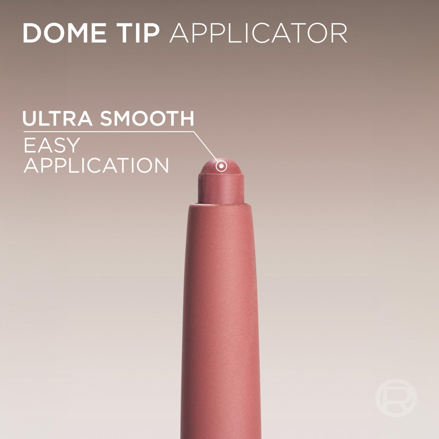 L'Oreal Paris Blurfiller Lip Liner, Lightweight, Buildable, and Sculpting Lip Pencil, Line, Define, and Contour for Fuller-Looking Lips, Nude