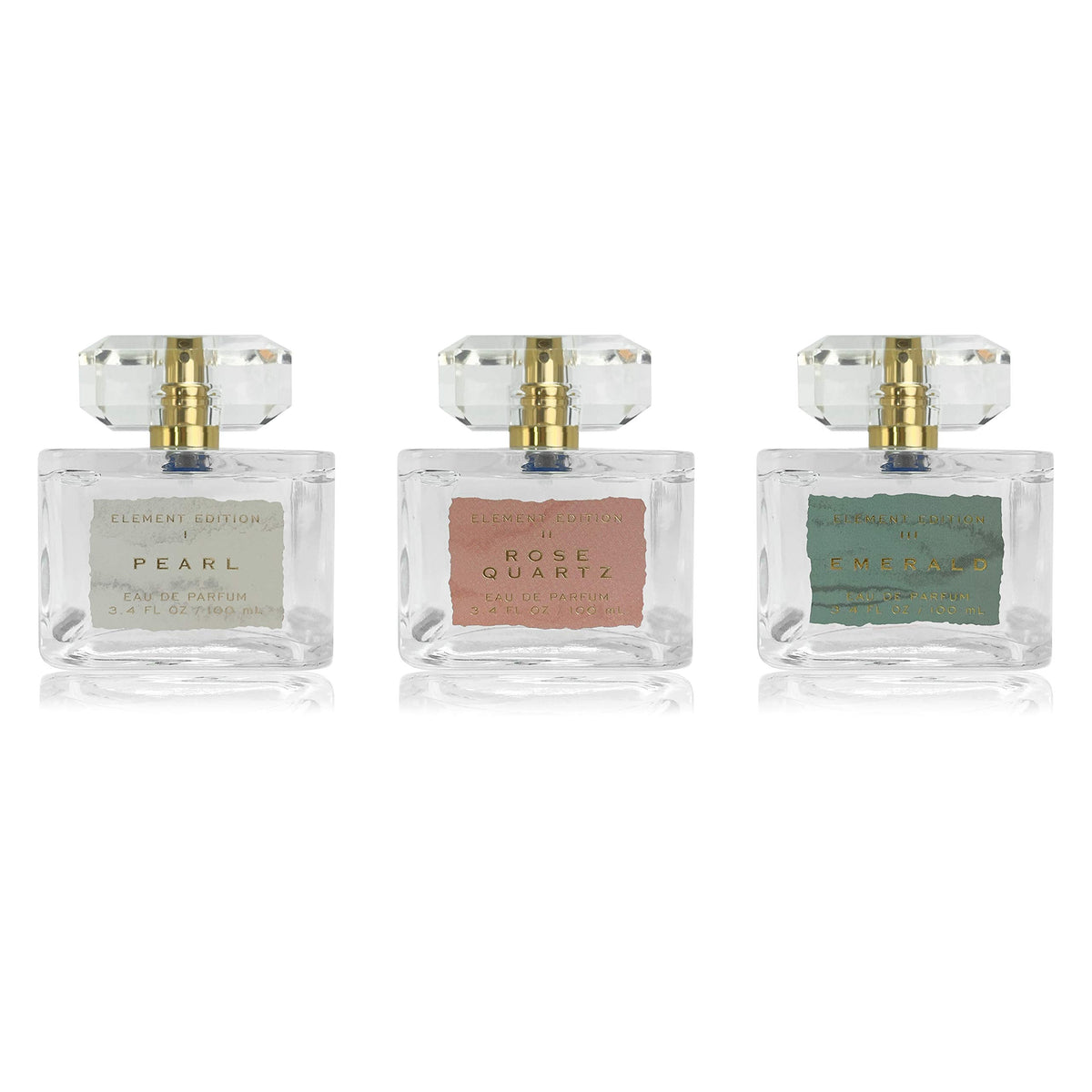 Tru Fragrance Beauty Element Edition Women’s Perfume – Rose Quartz Calming Scent with Pear, Pink Freesia & White Woods, 3.4 oz Beauty & Personal Care Tru Fragrance Beauty