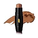 Black Radiance Color Perfect Foundation Stick with Soft Brush Applicator Duo - Buildable, Blendable Versatile Pigment-Rich Formula - Cocoa Bean Beauty & Personal Care Black Radiance