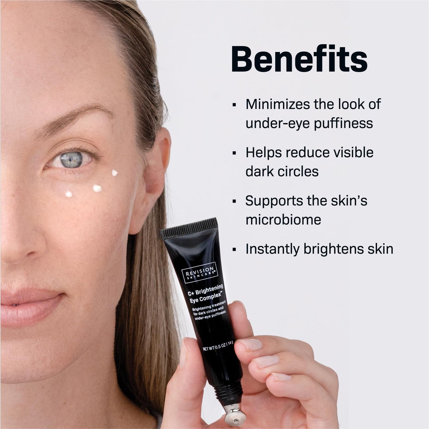 Revision Skincare C+ Brightening Eye Complex™ with Vitamin C and Antioxidants, Eye Cream for Dark Circles and Under Eye Puffiness, 0.5 oz Beauty & Personal Care Revision Skincare