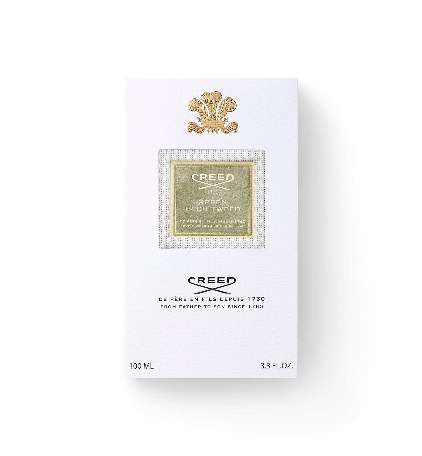 Creed Green Irish Tweed, Men's Luxury Cologne, Aromatic Fougère, Green & Mossy Woods Fragrance, 100ML / 3.3 Fl Oz Beauty & Personal Care Creed